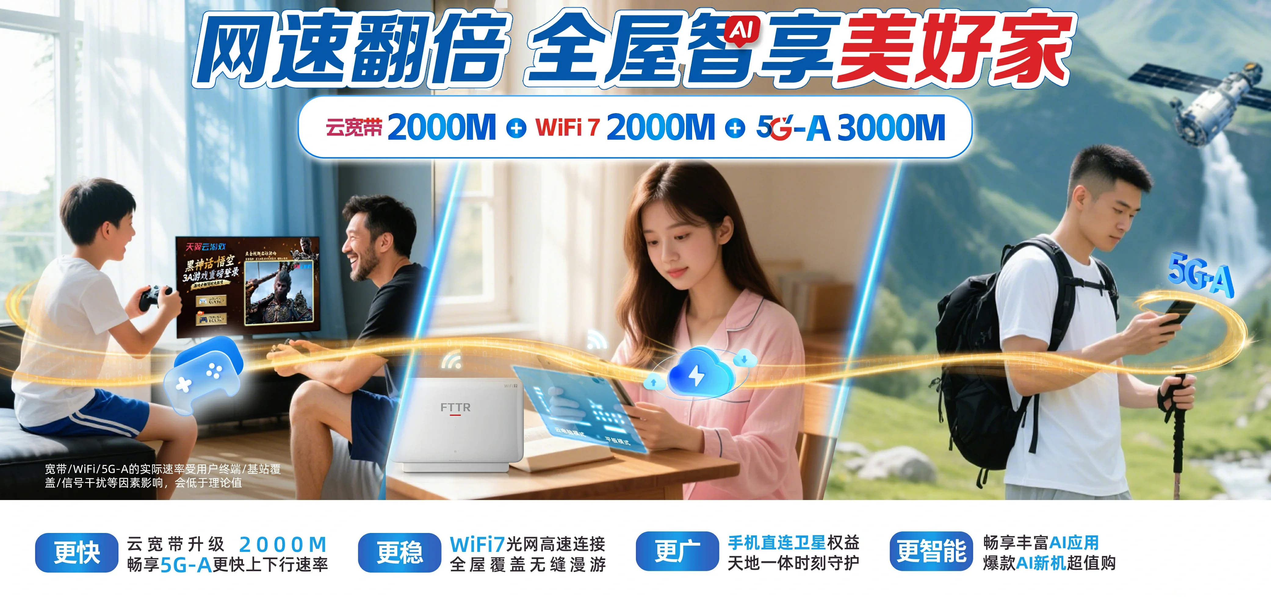 中国电信 霍山县电信宽带 宽带套餐